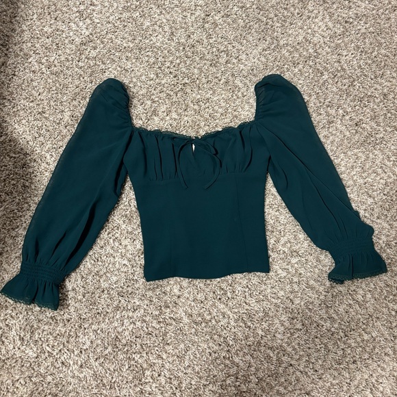 ARITZIA Wilfred Duke Blouse - Picture 1 of 7